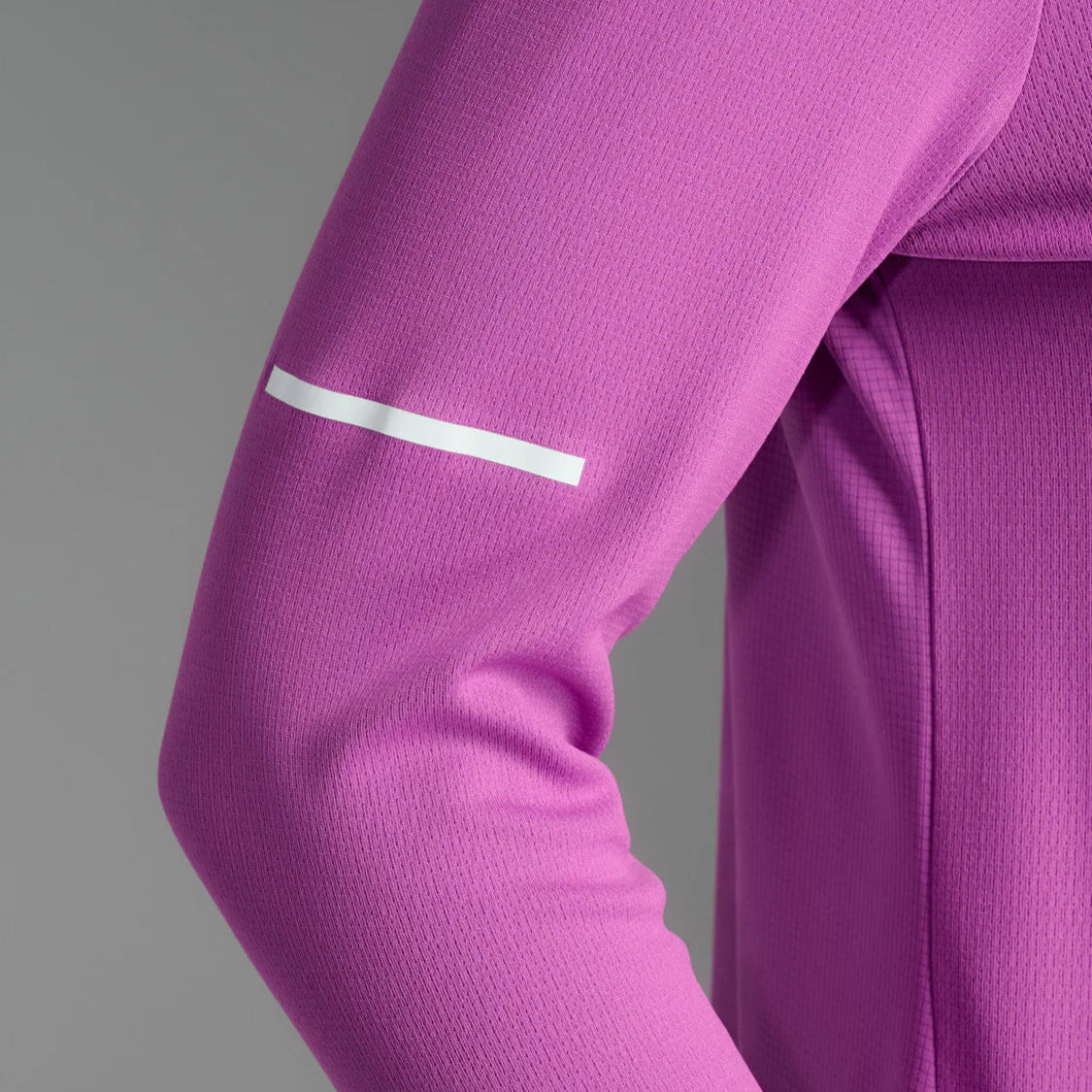 2XU Aero Long Sleeve Tee | Hyper Violet / White Reflective | Womens