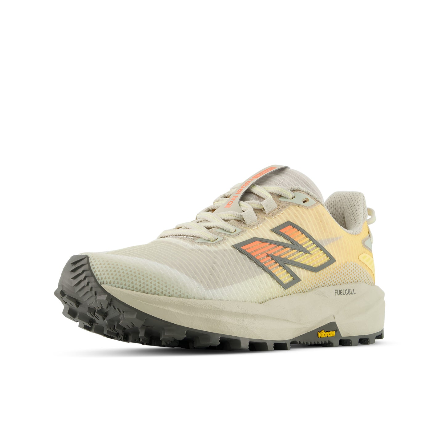 New Balance FuelCell Rebel Trail | White Peach / Timberwolf | Womens